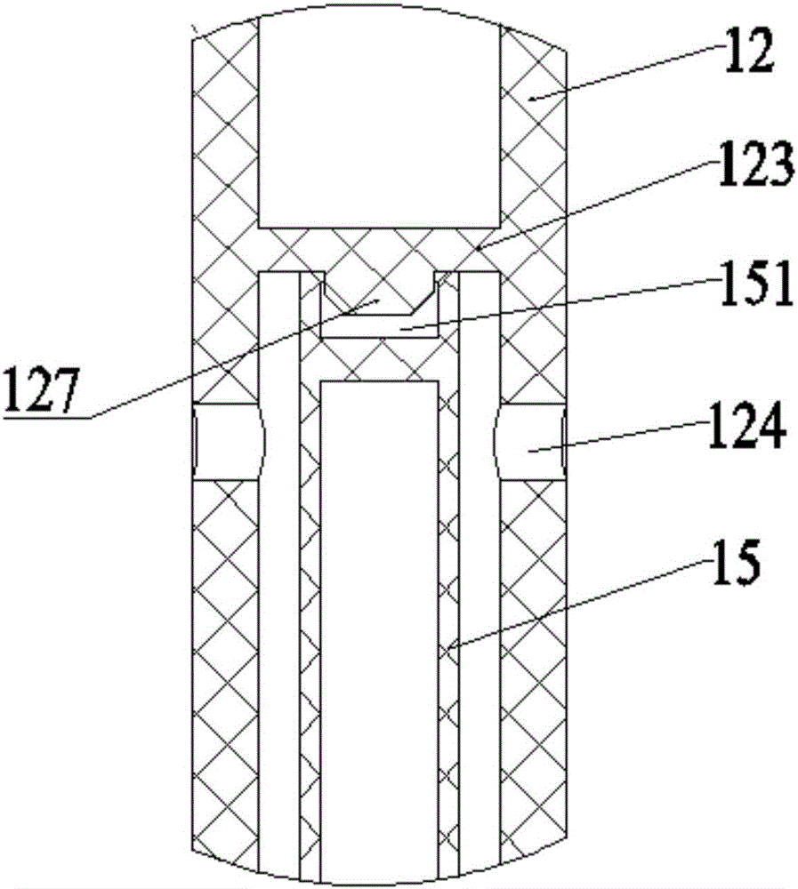 Reverse osmosis membrane filter element assembly and water purifier with reverse osmosis membrane filter element assembly