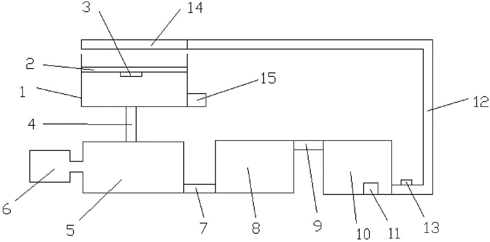 Part cleaning device for machine tool