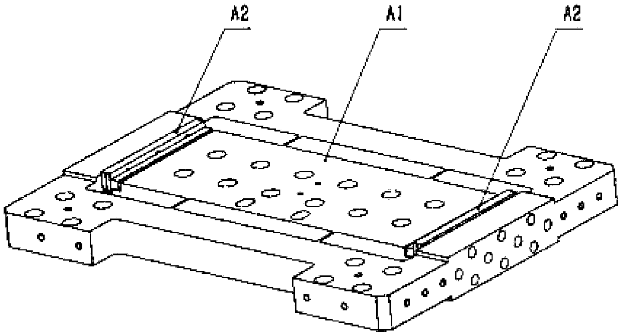 Ball screw-driven rigid and flexible coupling platform capable of adjusting rigidity externally