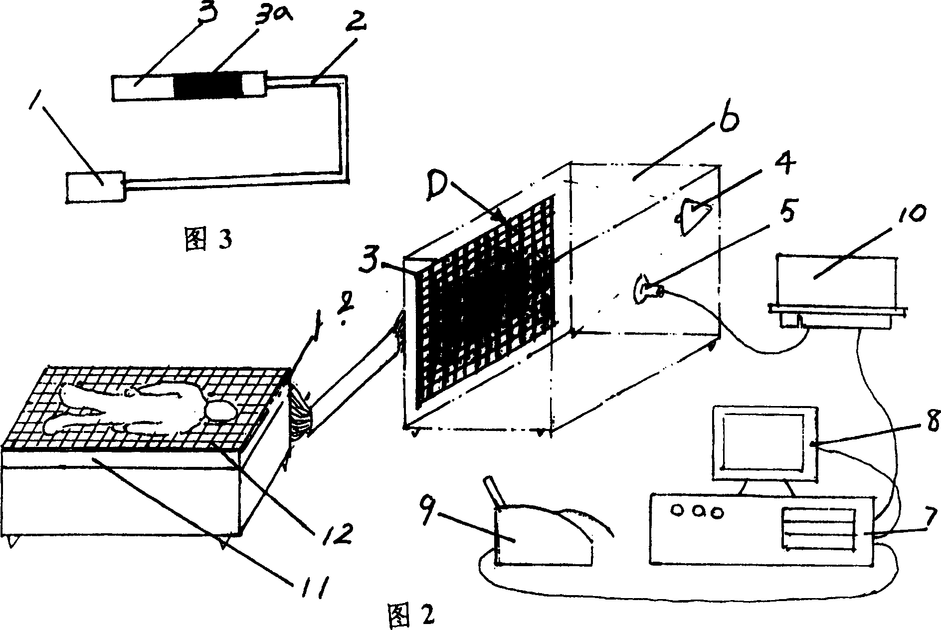 Pressure measuring and analytic device based on image information processing technology