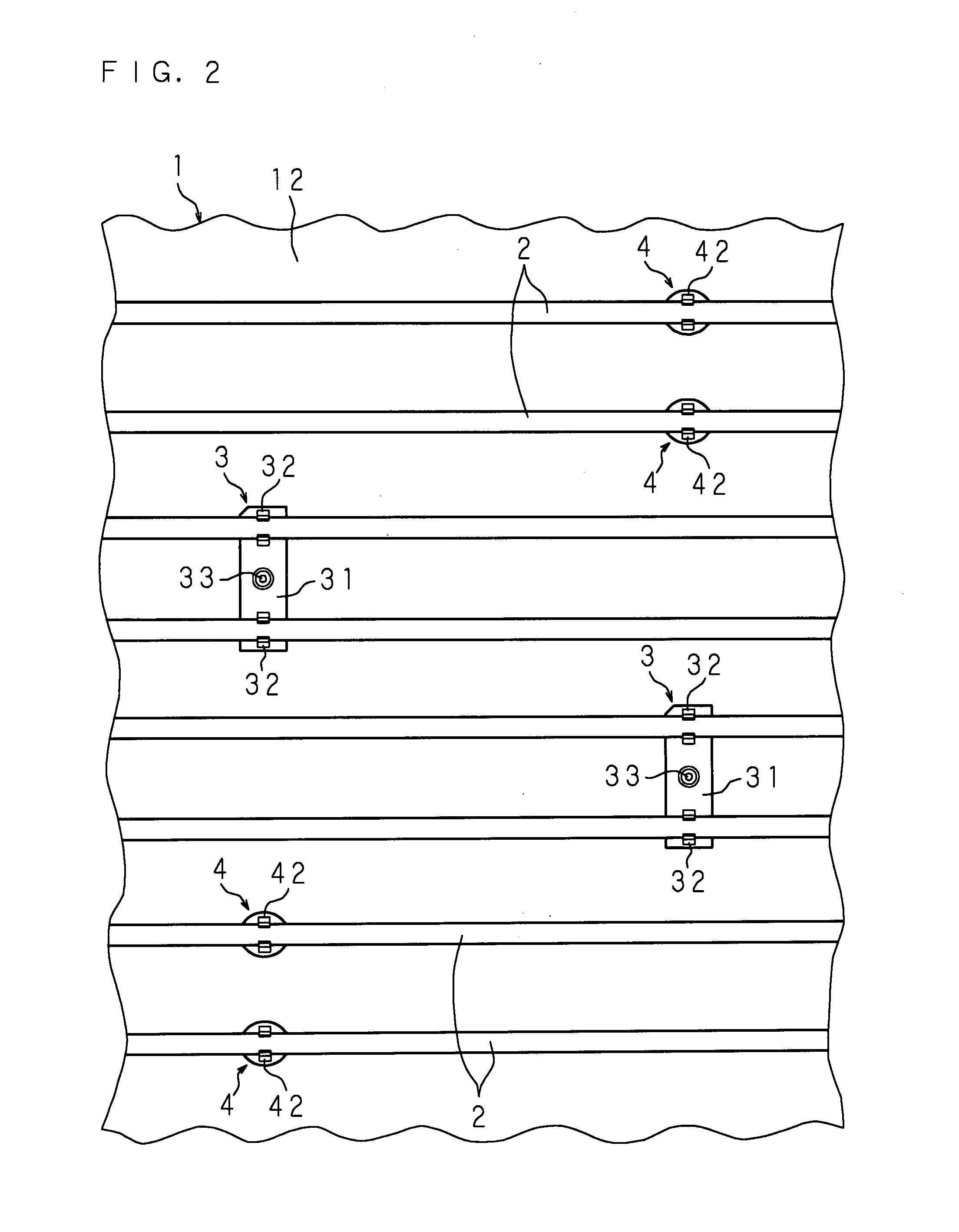 Lamp supporting device and backlight device