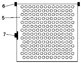 A method and device for degassing metal powder
