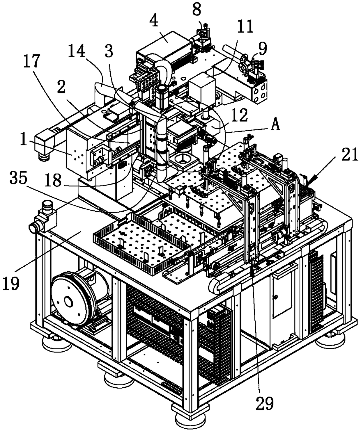 Laser marking assembly