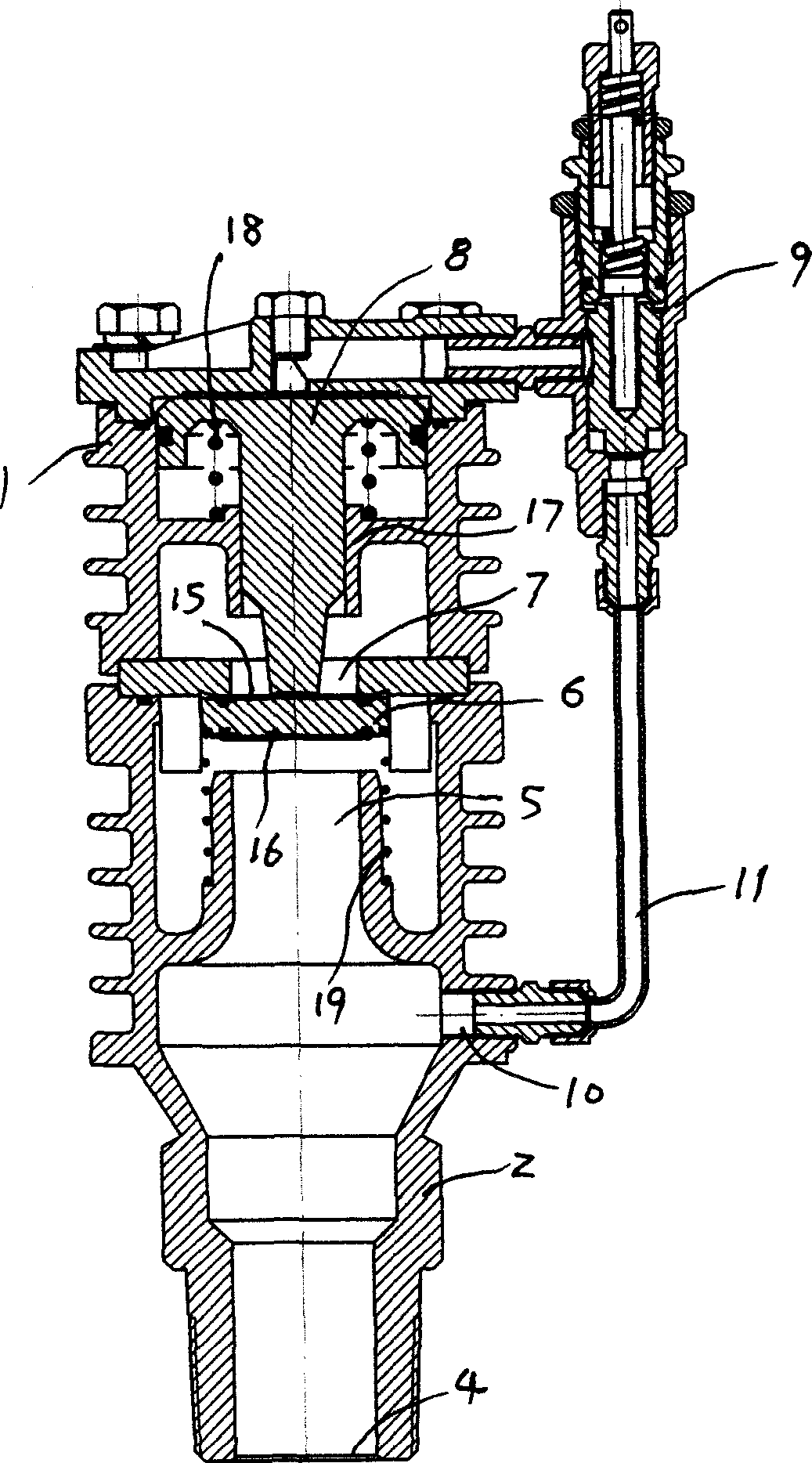 Combined pressure regulating valve