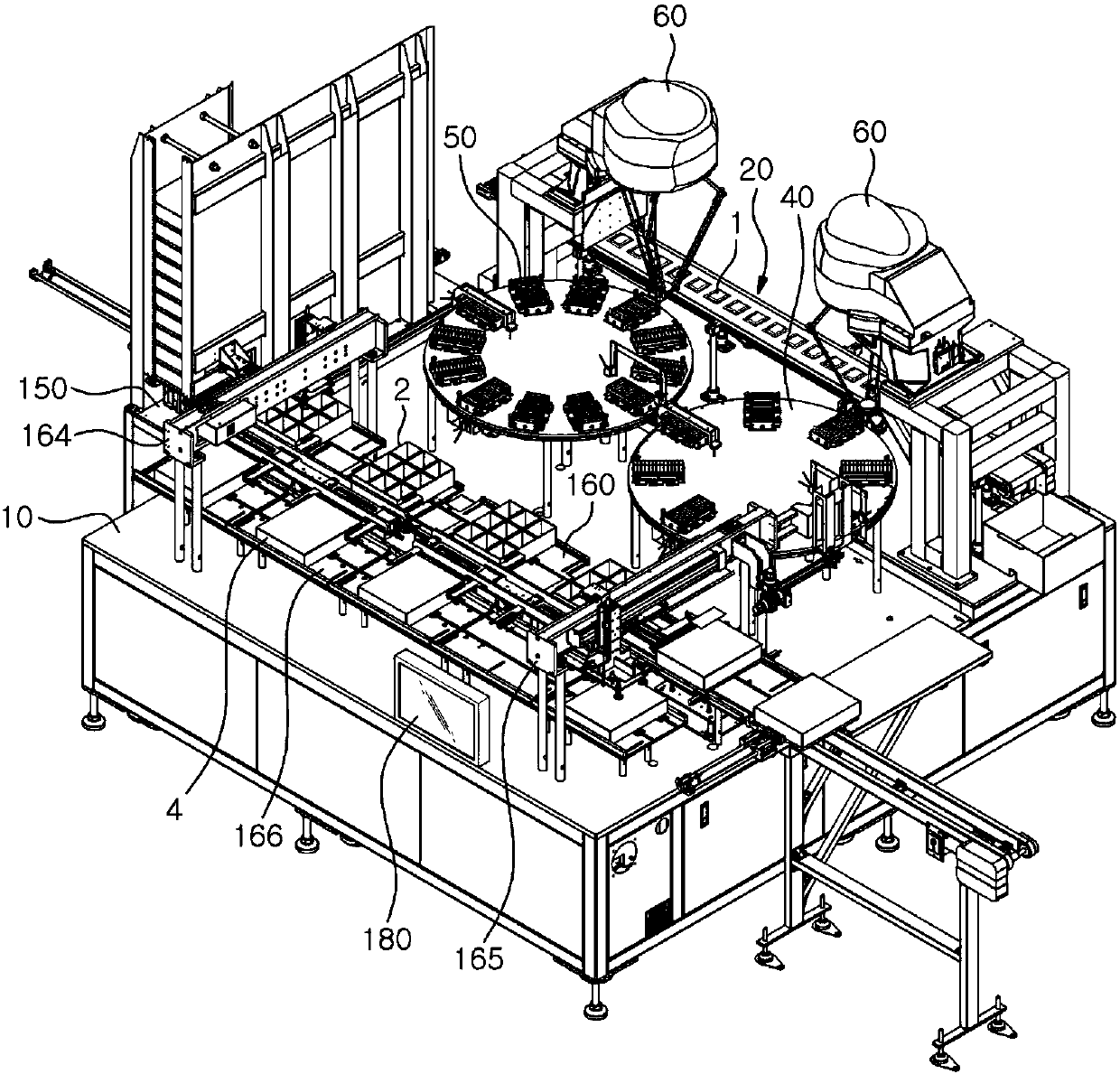 Auto packing machine of a pouch