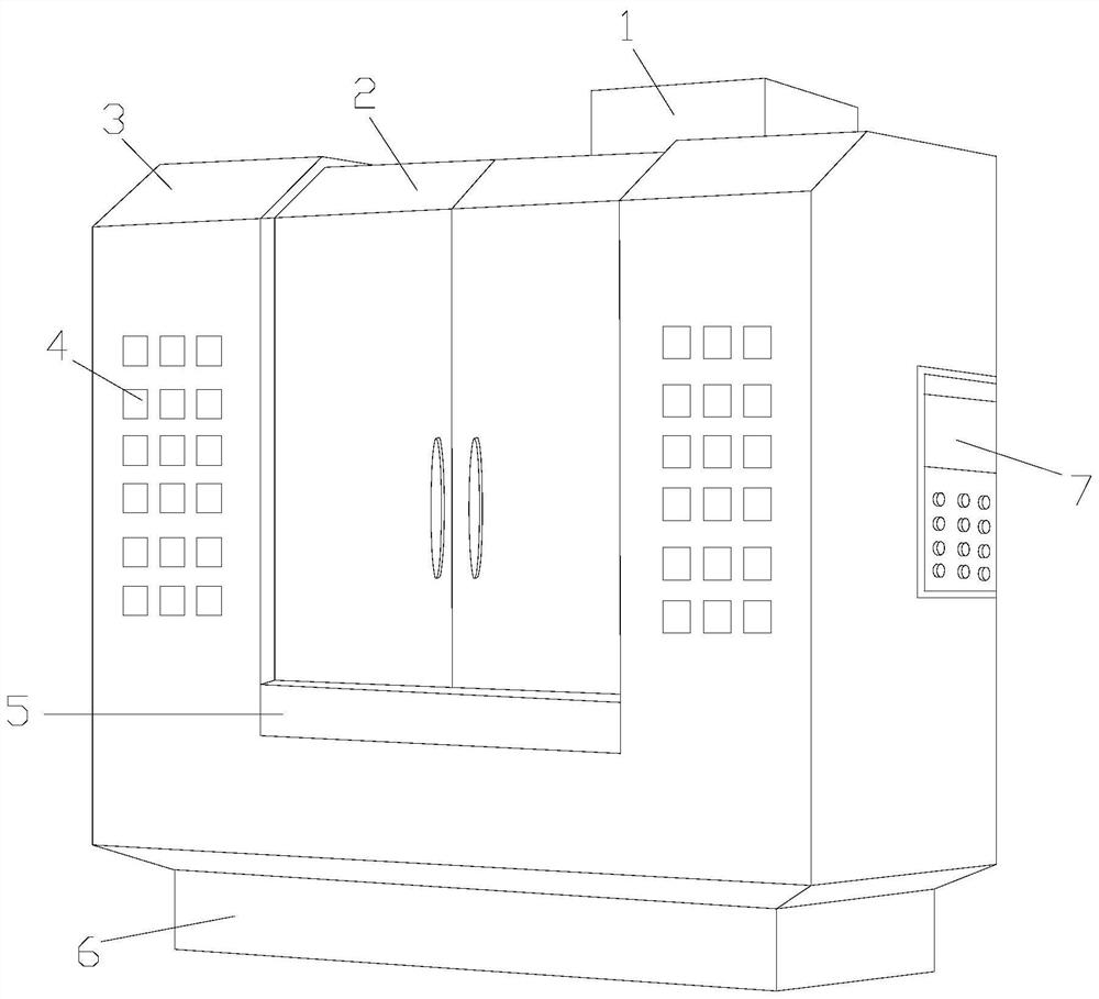 A high-efficiency CNC tool maintenance turning center