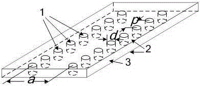 Method and device for connecting circuit using substrate integrated waveguide