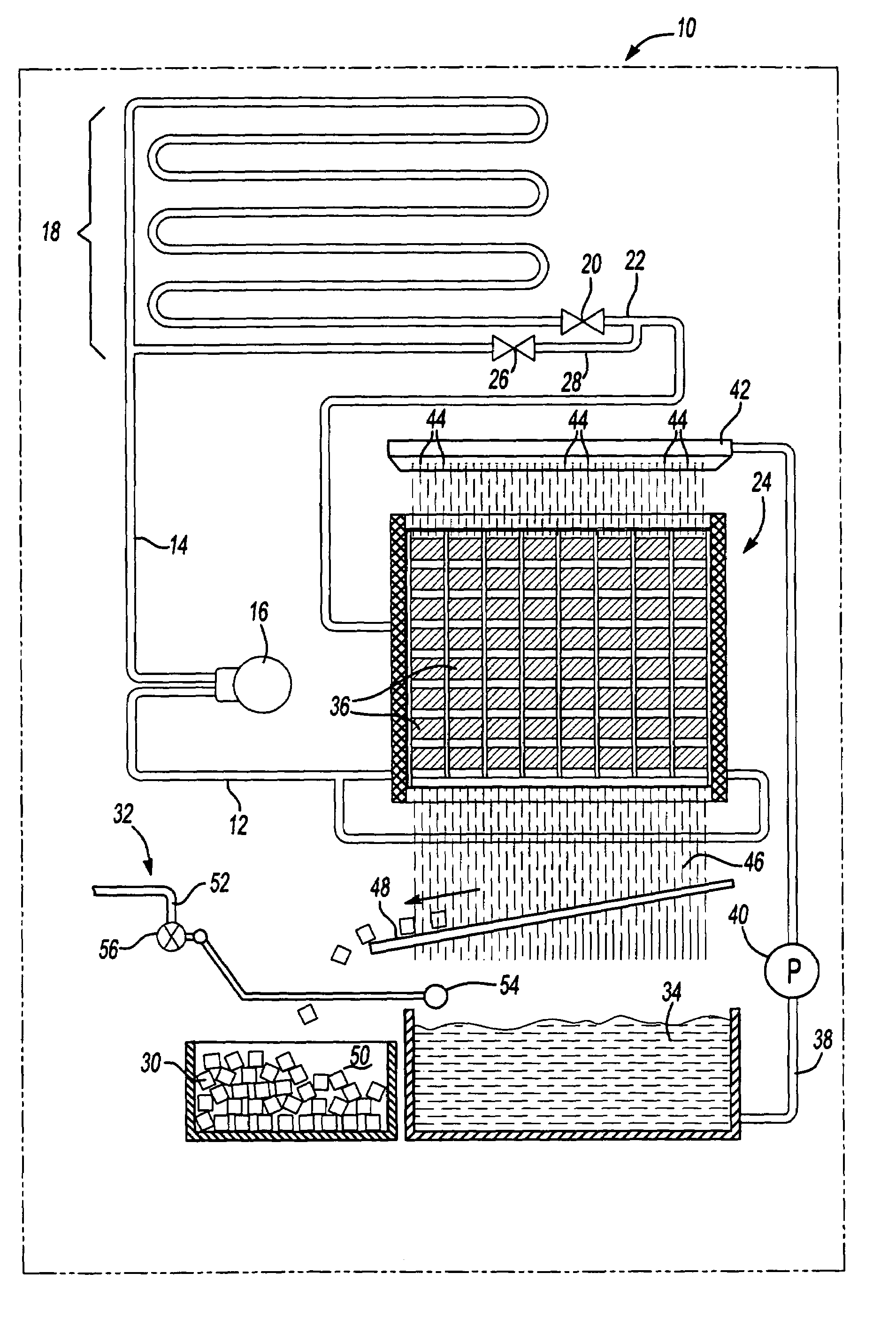 Micro-channel tubing evaporator