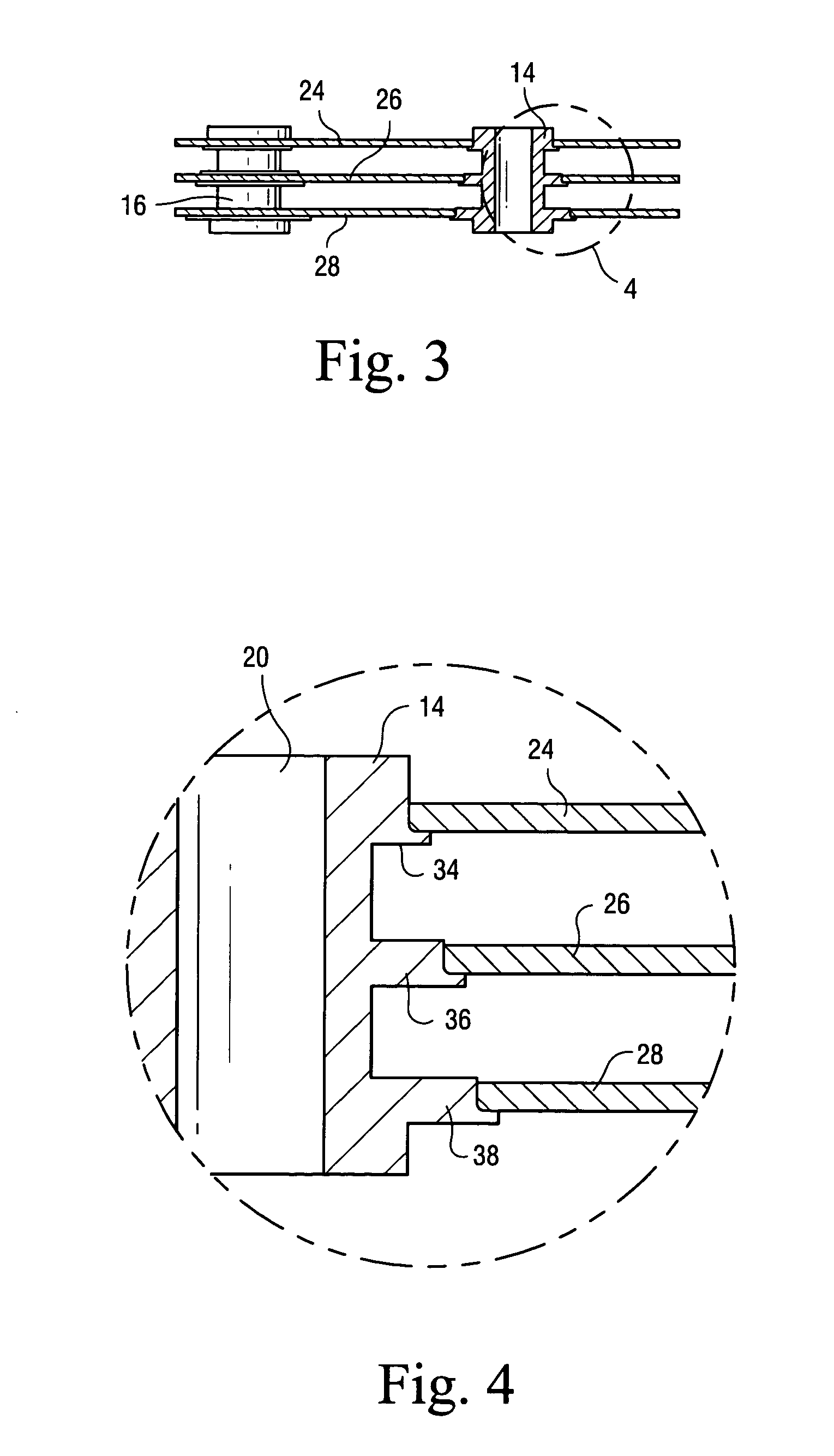 Thermal isolation device for liquid fuel components