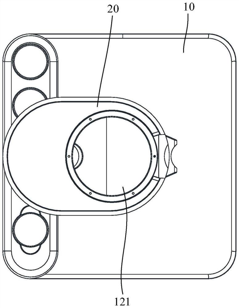 Dust collection device and cleaning equipment