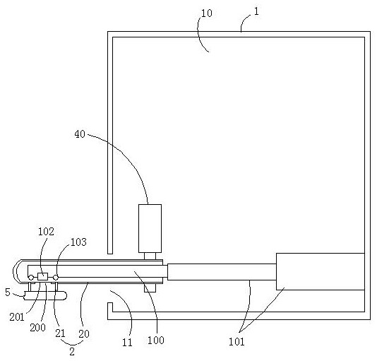 Tongue coating detection device and detection method