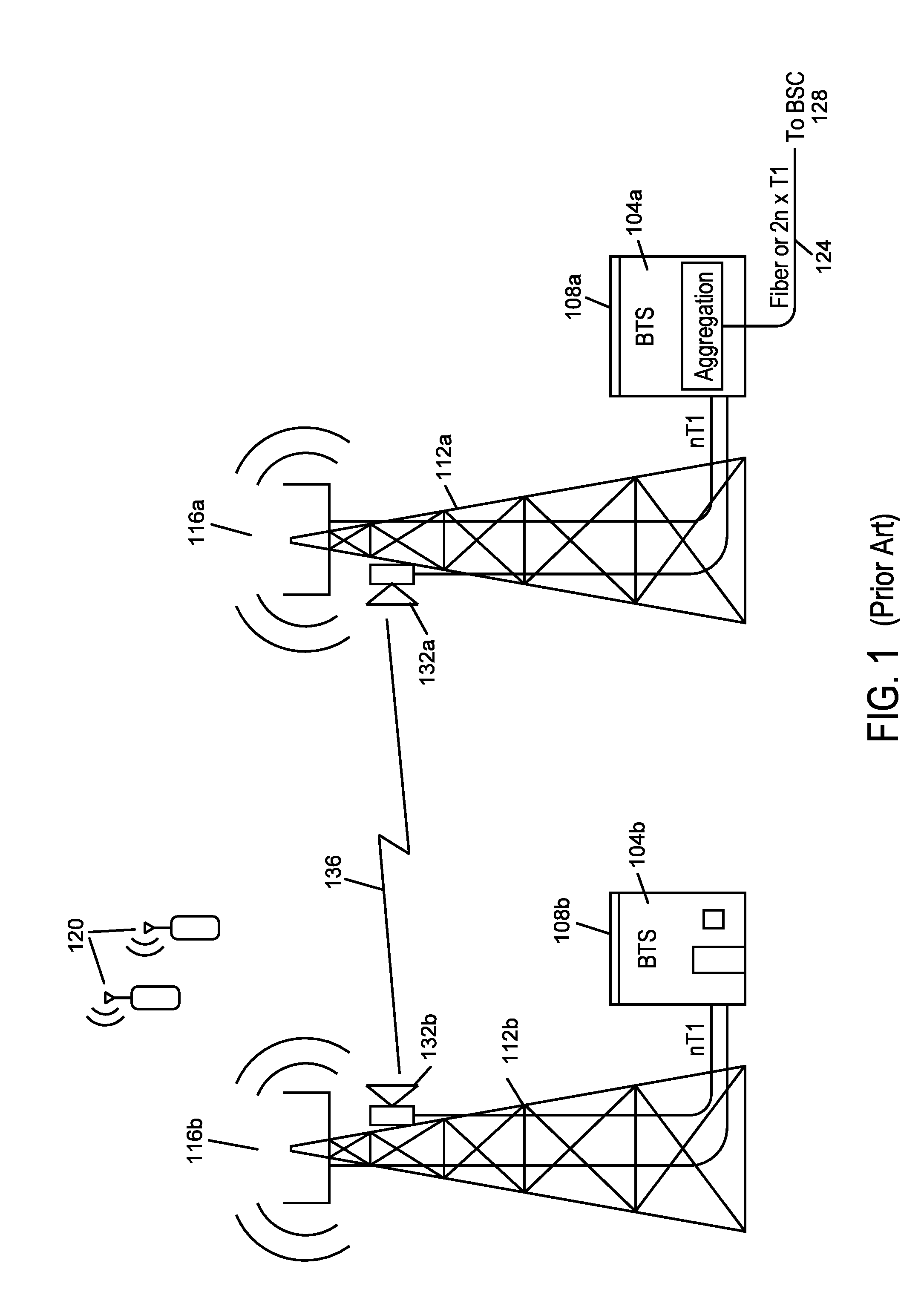 Backhaul radio with a substrate tab-fed antenna assembly