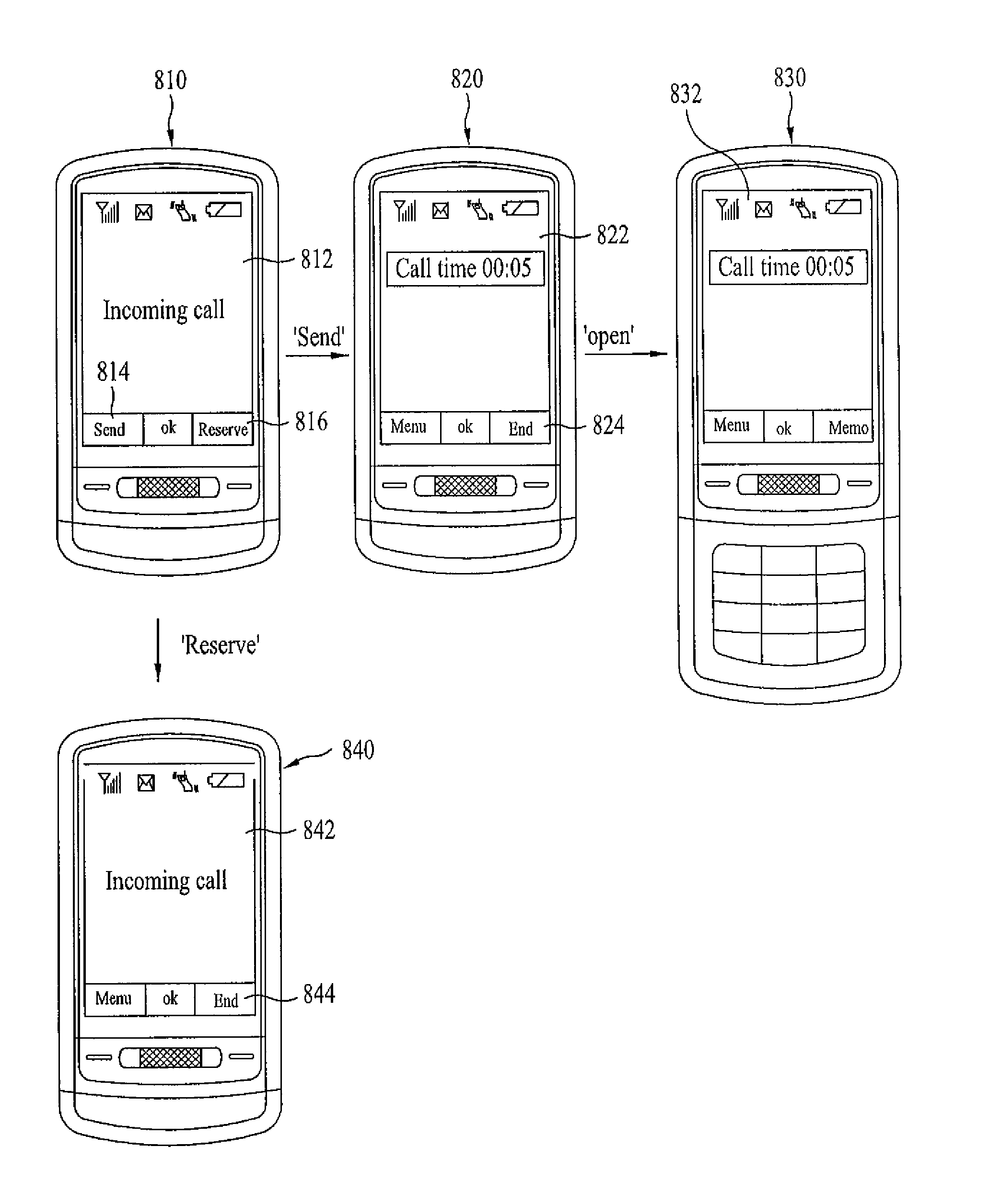 Mobile communication terminal and method of connecting call thereof