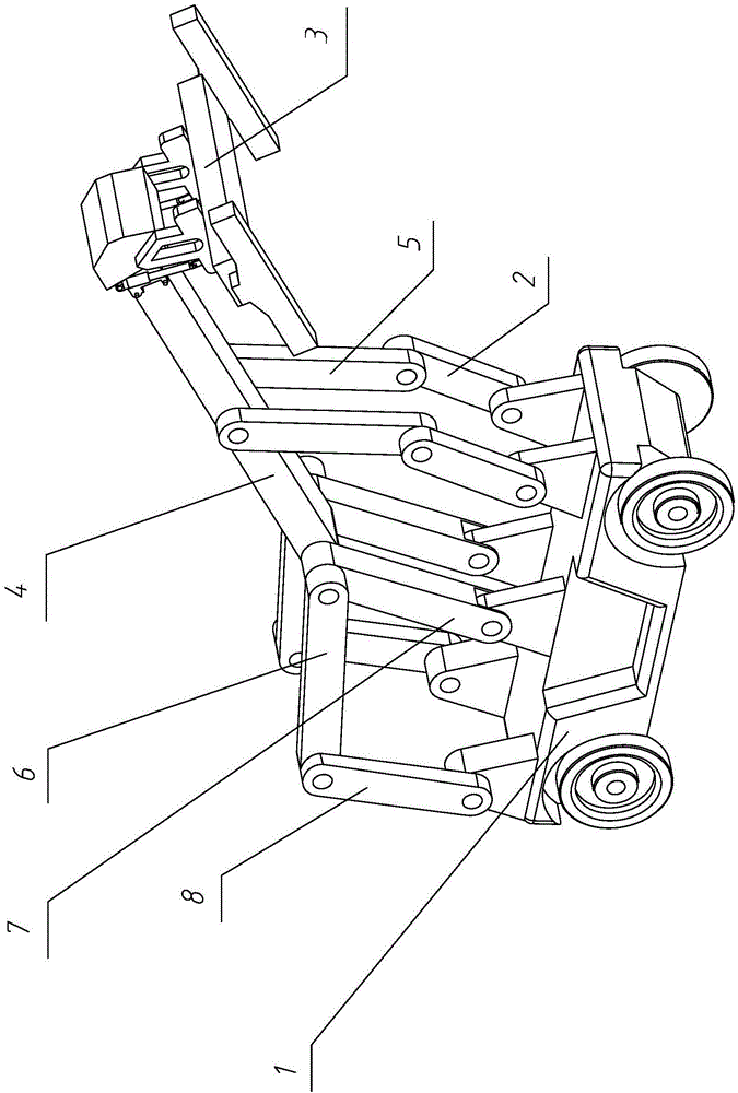 Two-degree-of-freedom double-closed-loop hybrid drive reach-stack crane