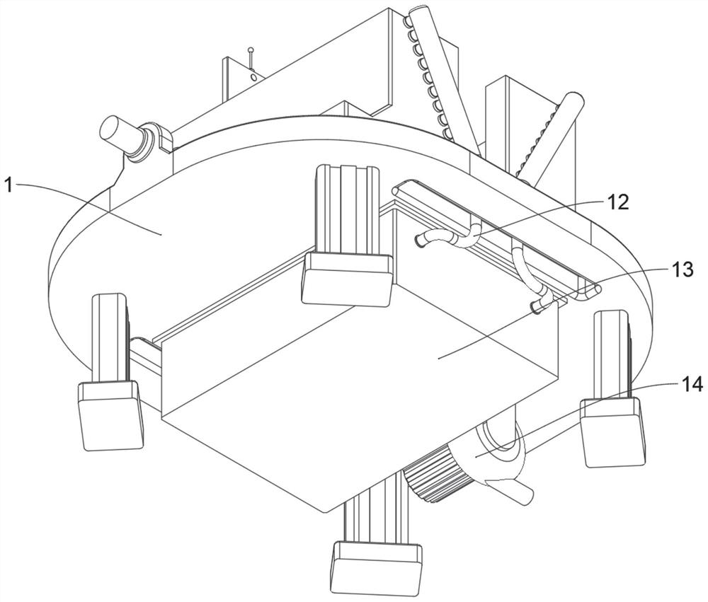 V-shaped mold based on high-flux cooling speed