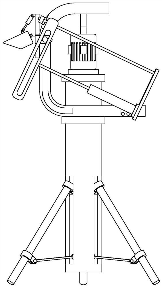Multi-angle monitor frame