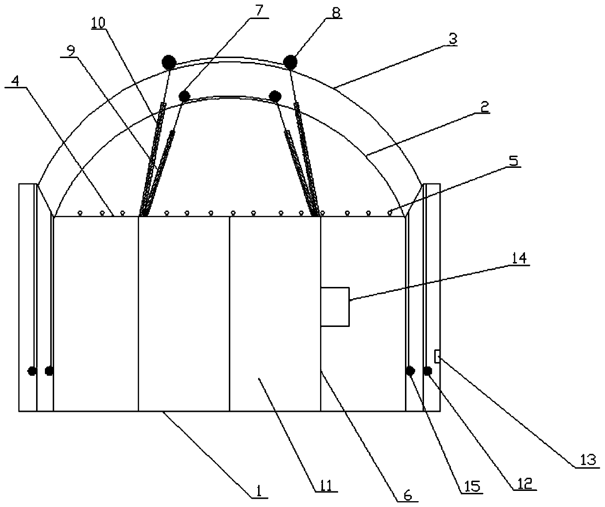 Multifunctional electric greenhouse