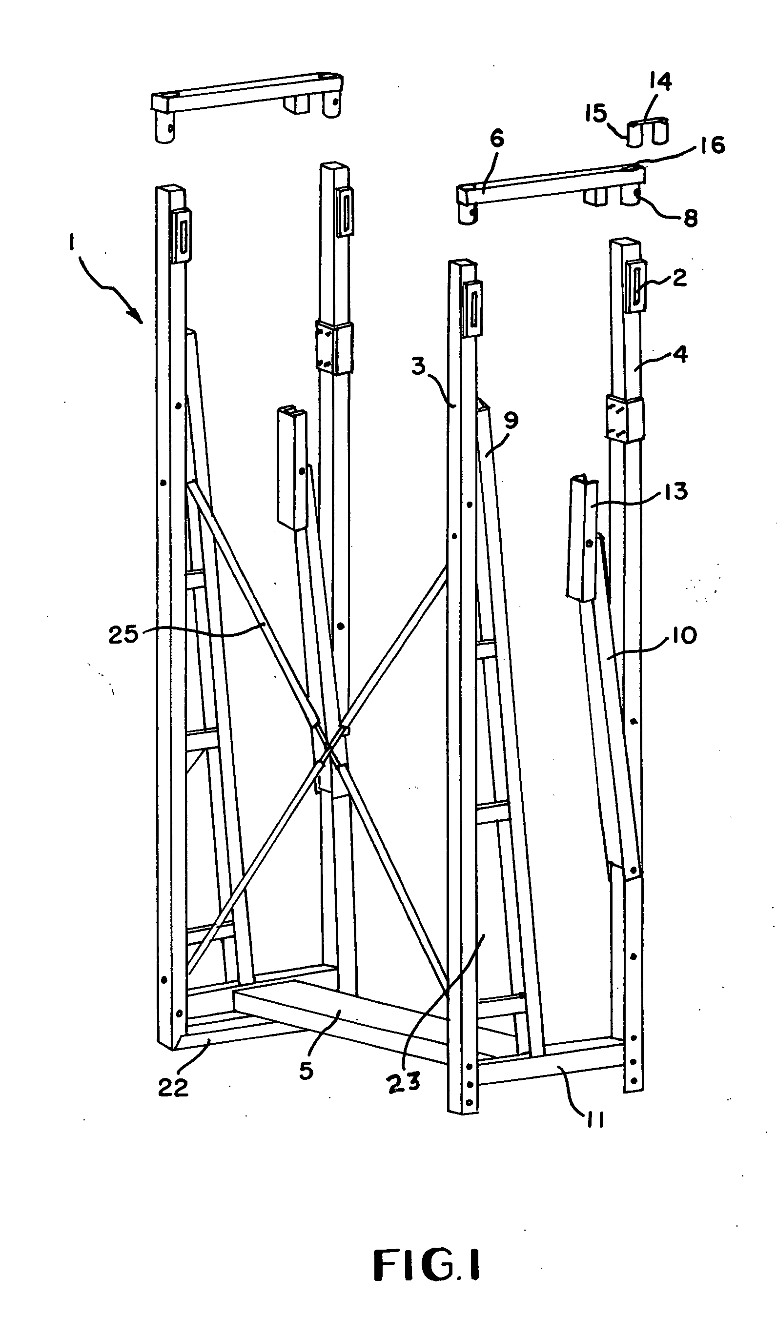 System for safely transporting loading and unloading slabs