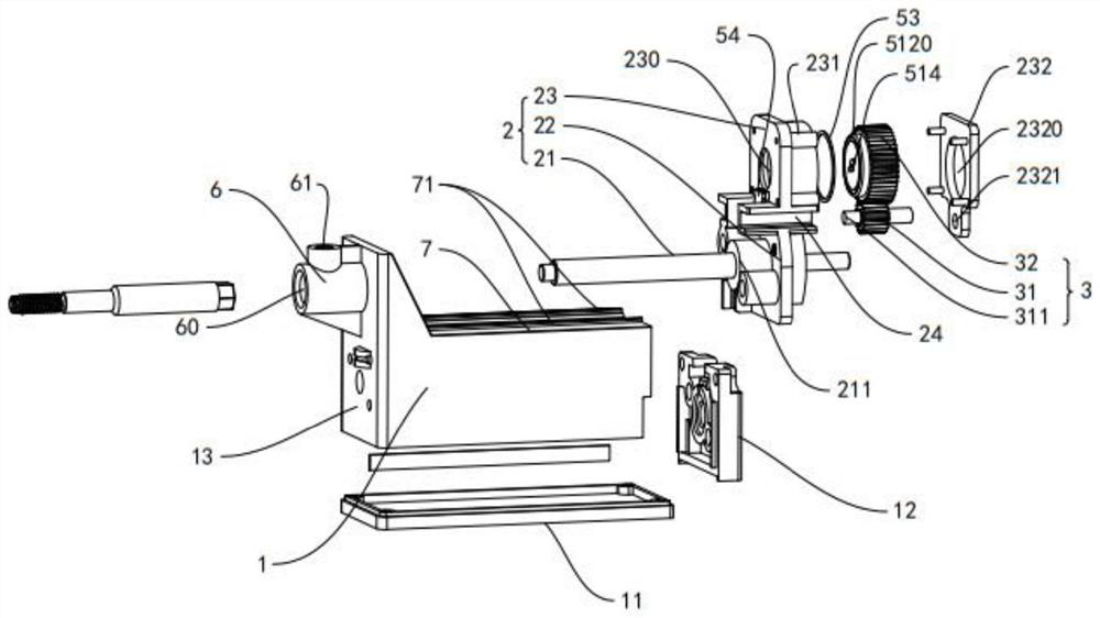 Auxiliary motion device, driving system and control method