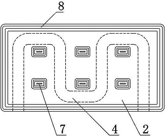 A fully sealed cooling chamber