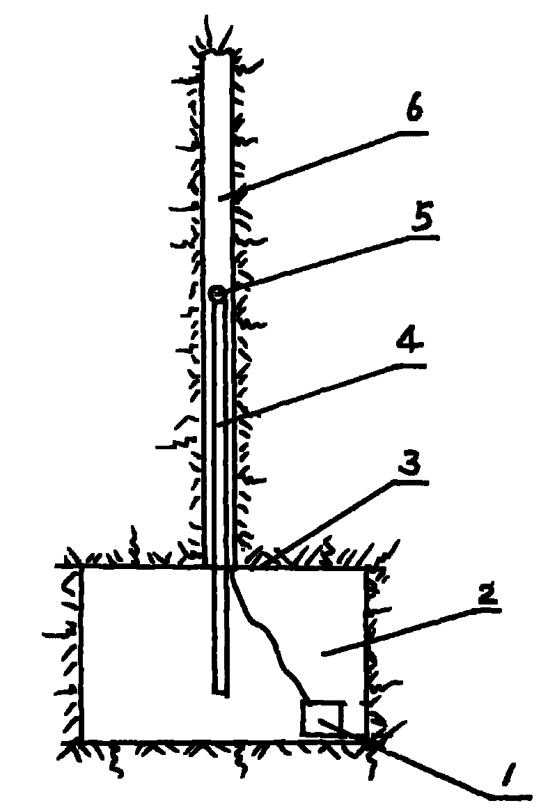 Determination method of deep tunnel roof support forms and support depth