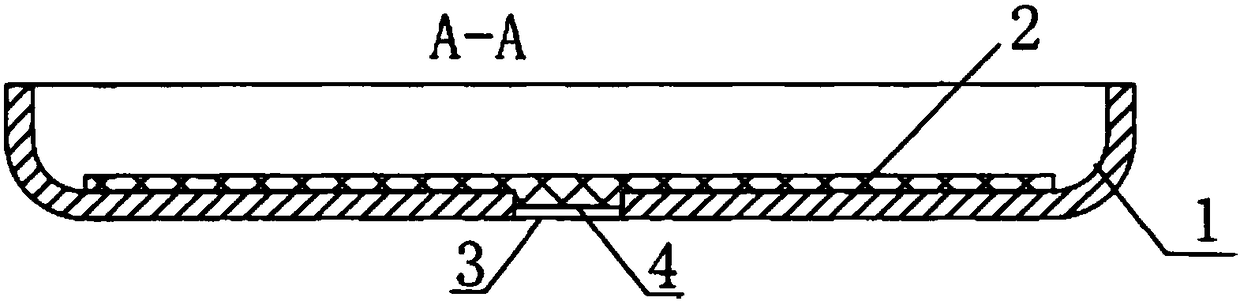 A stainless steel base for an electric steamer