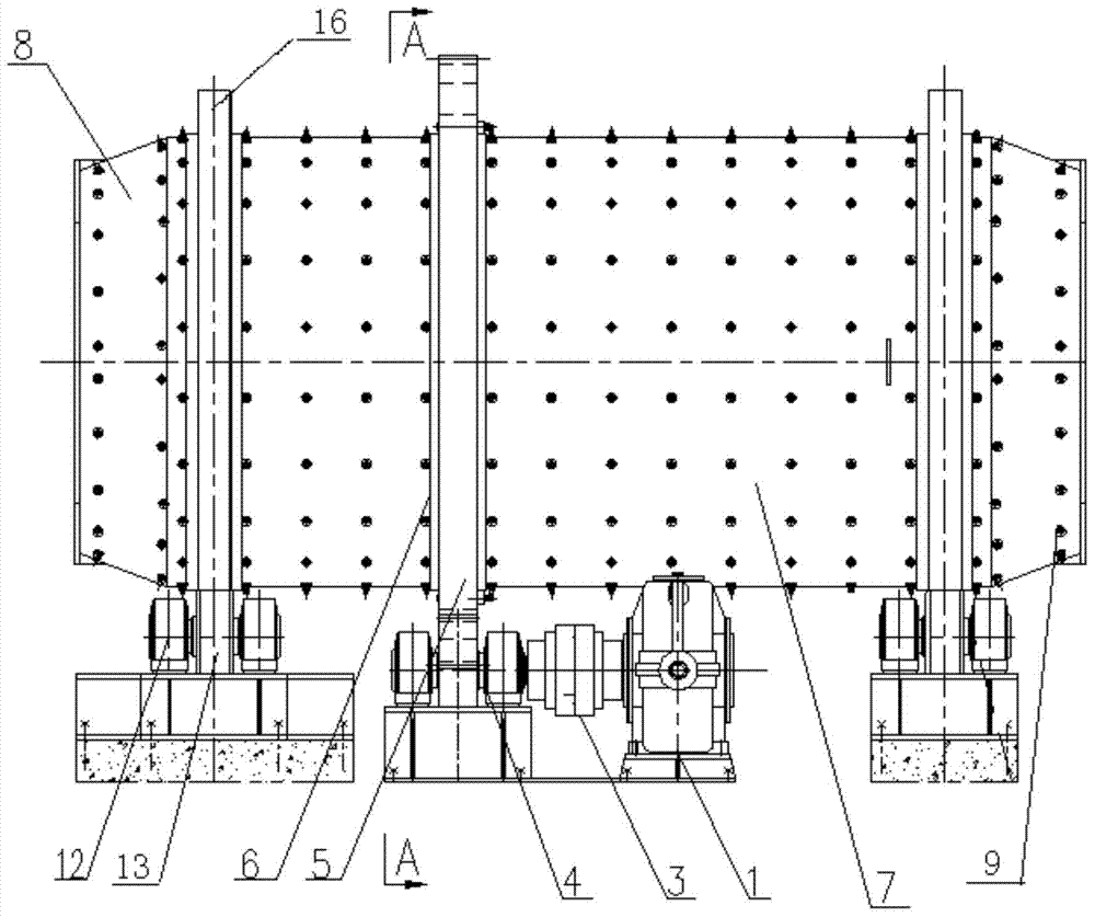 Novel composite lean iron ore pre-concentration technology and production system thereof