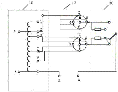 Rapid-switching on-load tap switch