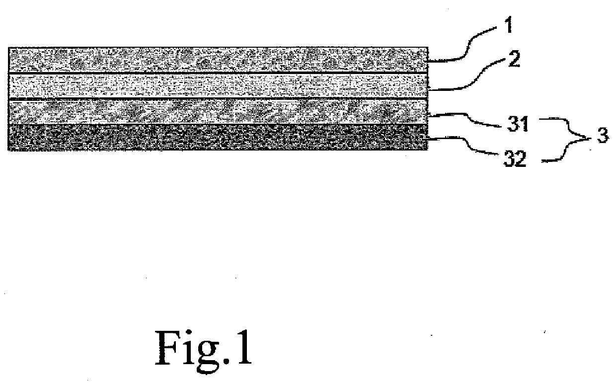 High frequency easy melting multiple layered structure