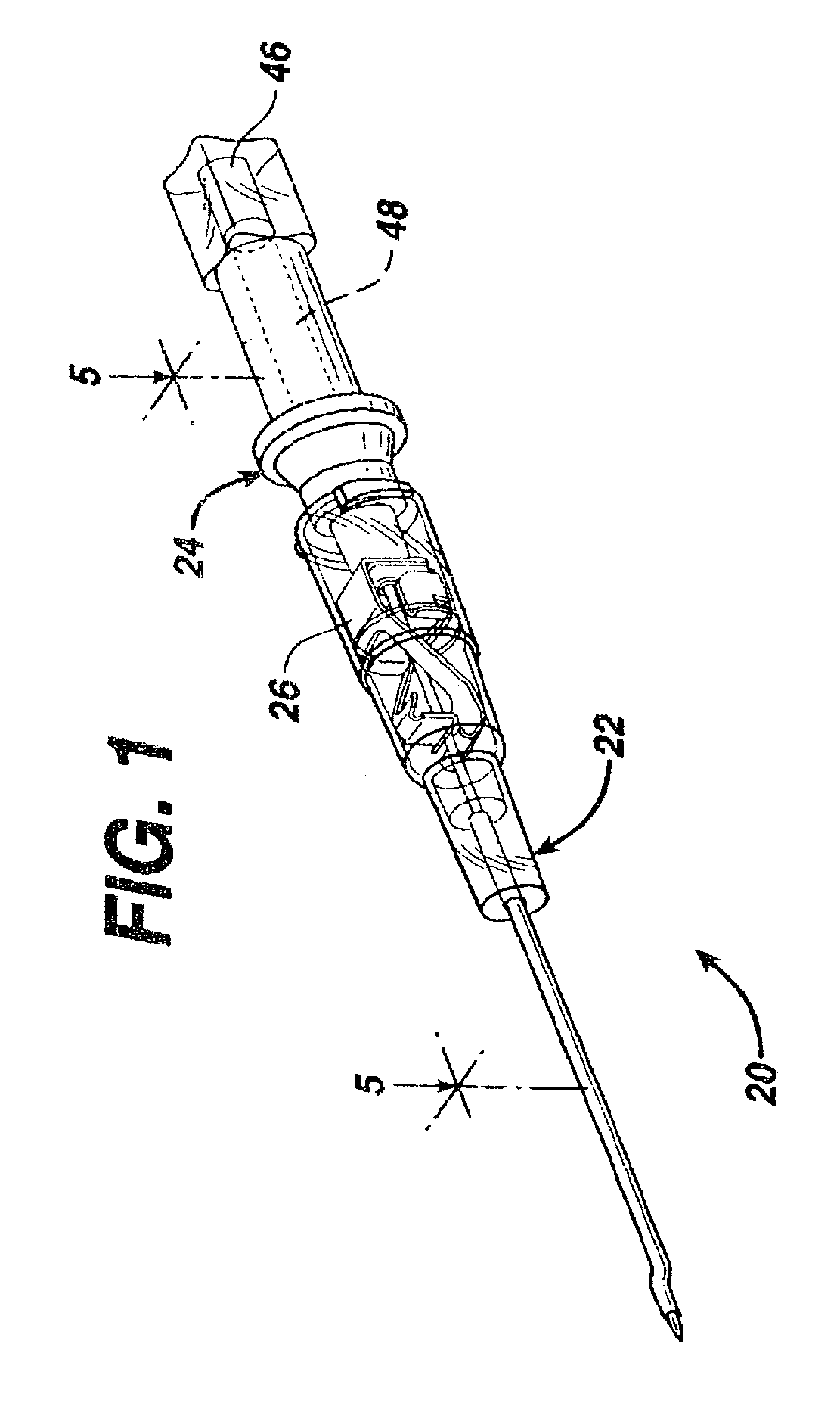 Safety needle and catheter assembly