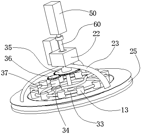 Shadowless lamp assembly