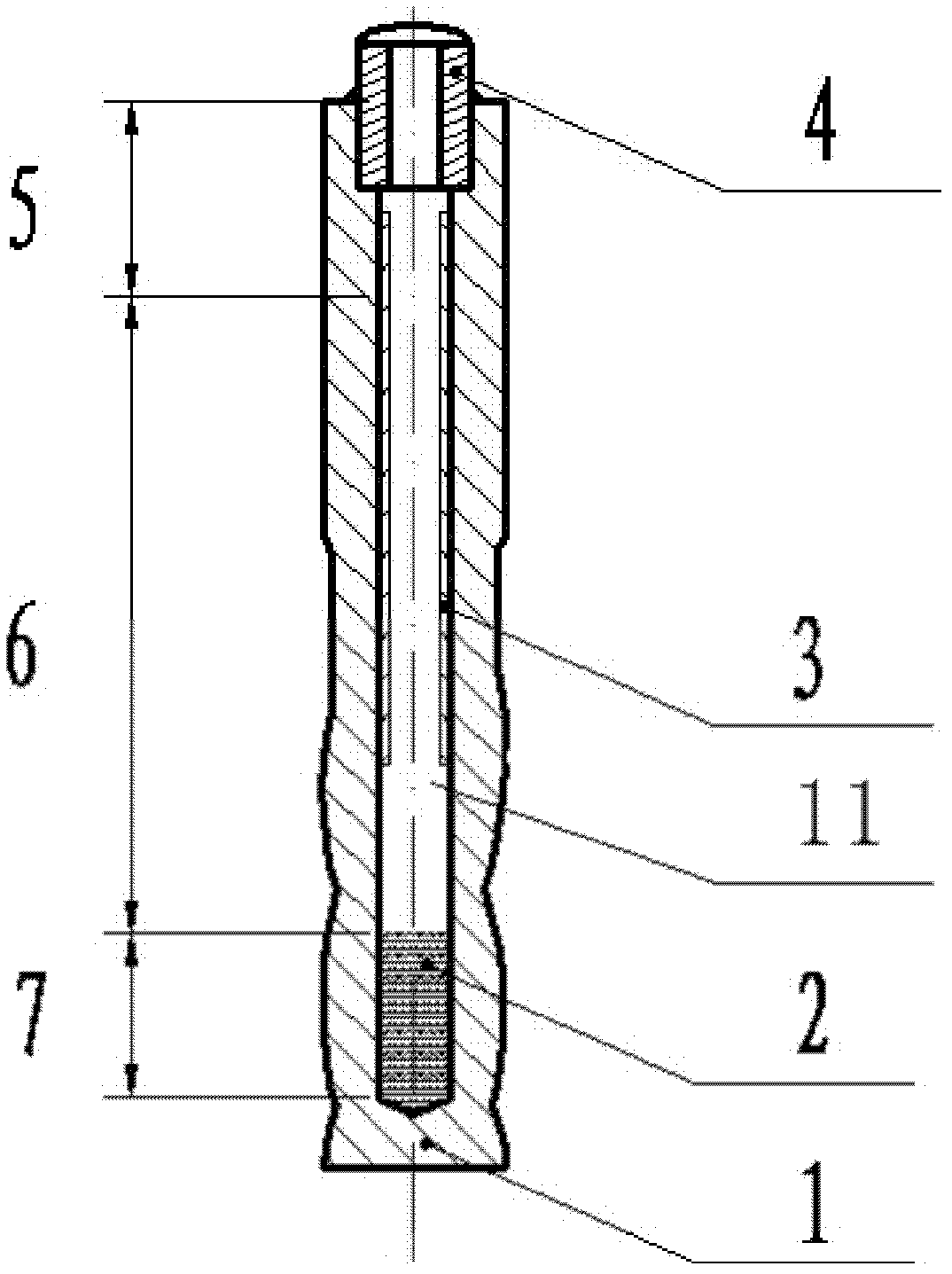 Heat pipe type end milling cutter