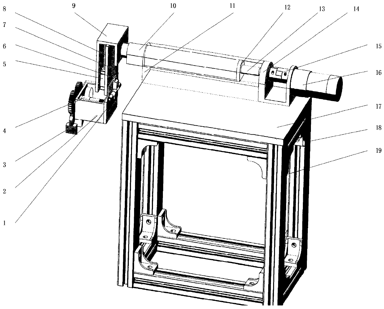 Suspension insulator rotary pin plugging and unplugging device