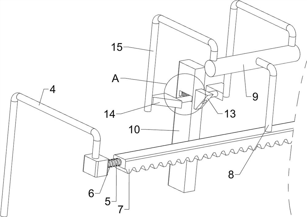 A semi-automatic punching device for cylindrical jade