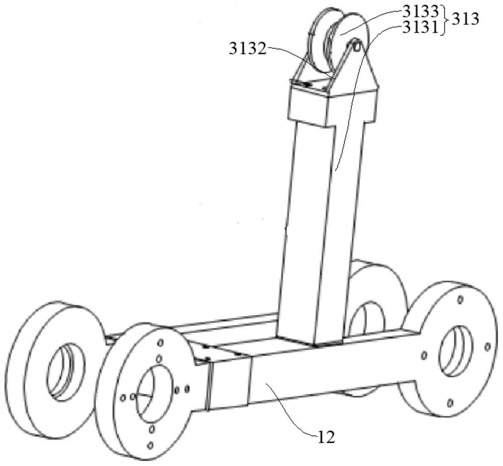 Obstacle crossing robot