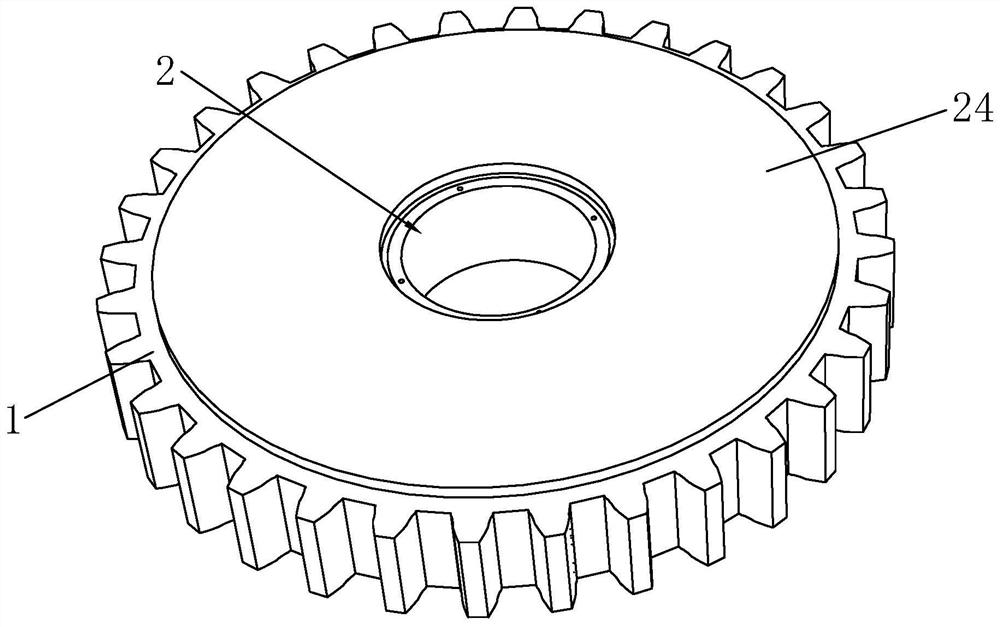 High-strength straight gear and manufacturing method thereof
