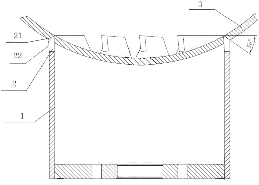 Cylindrical cutter for cutting stainless steel pipes