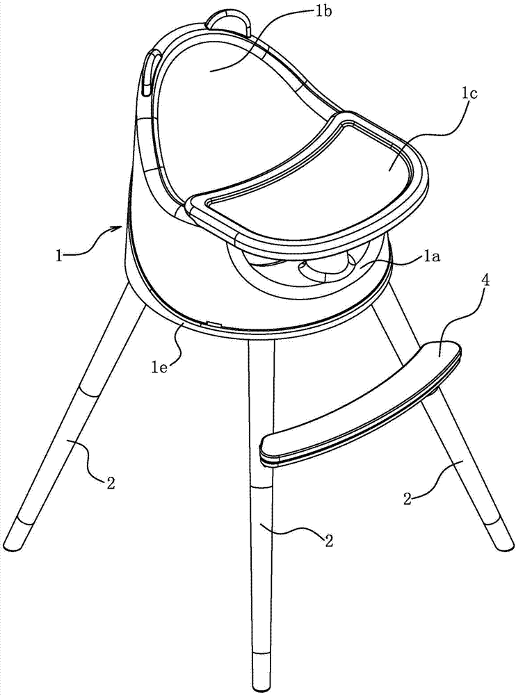 Child seat and using method thereof