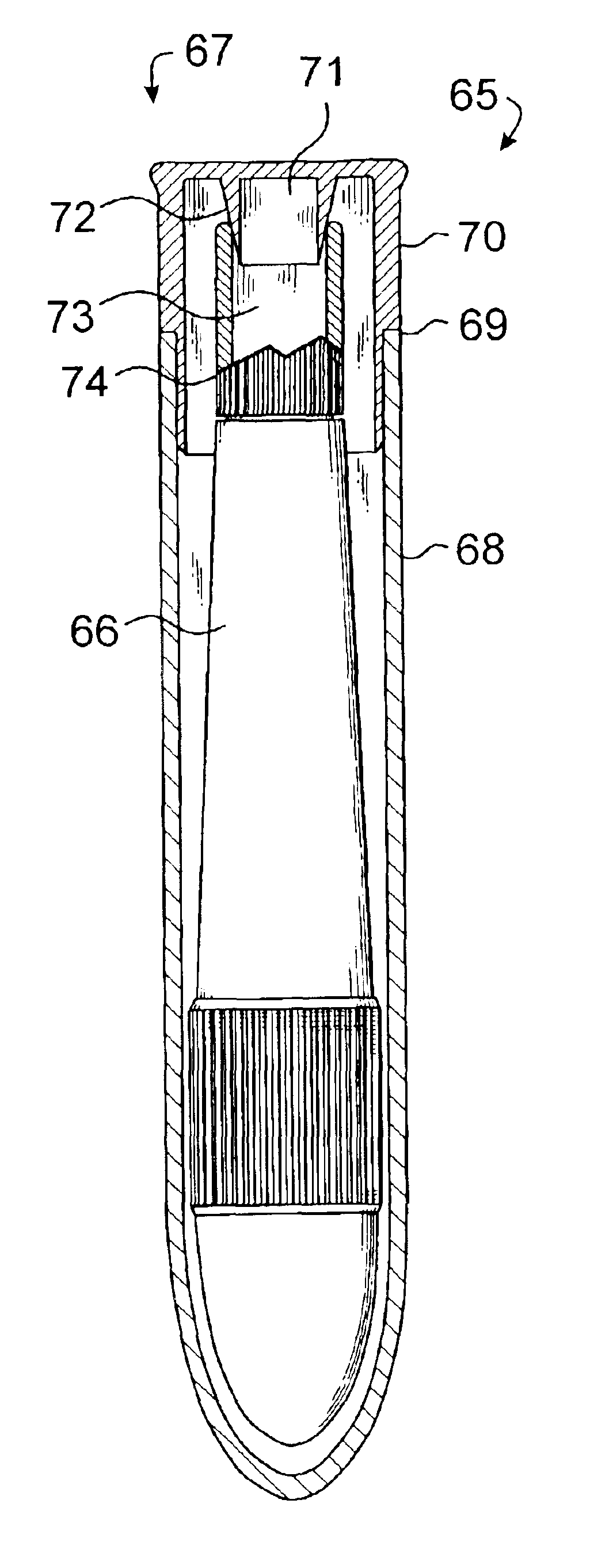 Specimen collection and storage and transport device and method