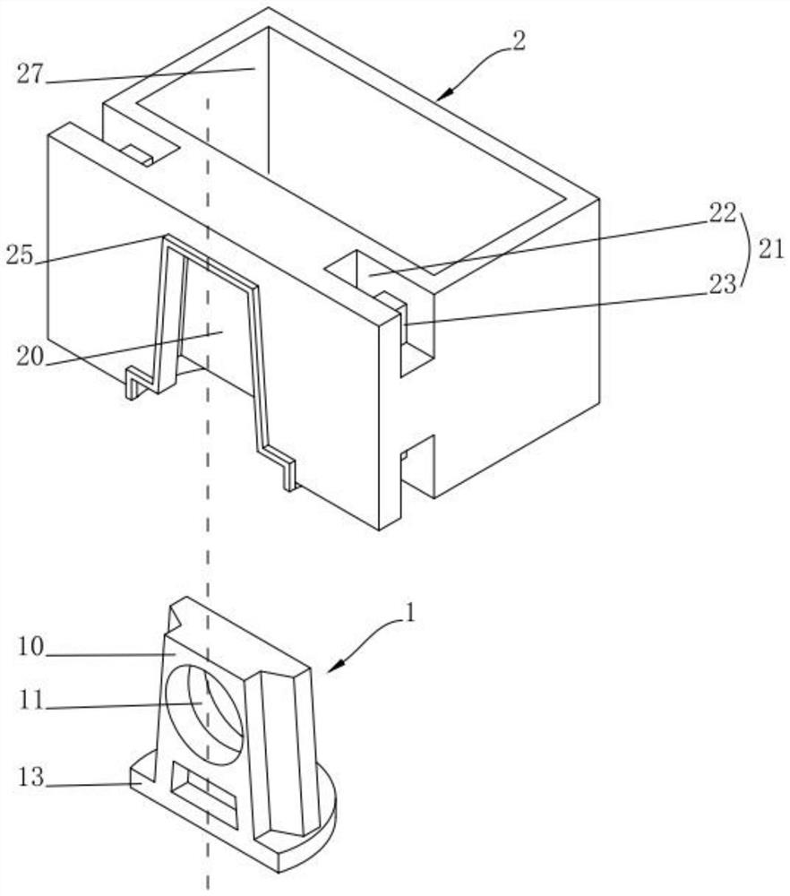 Hidden laminate support structure of metal cabinet