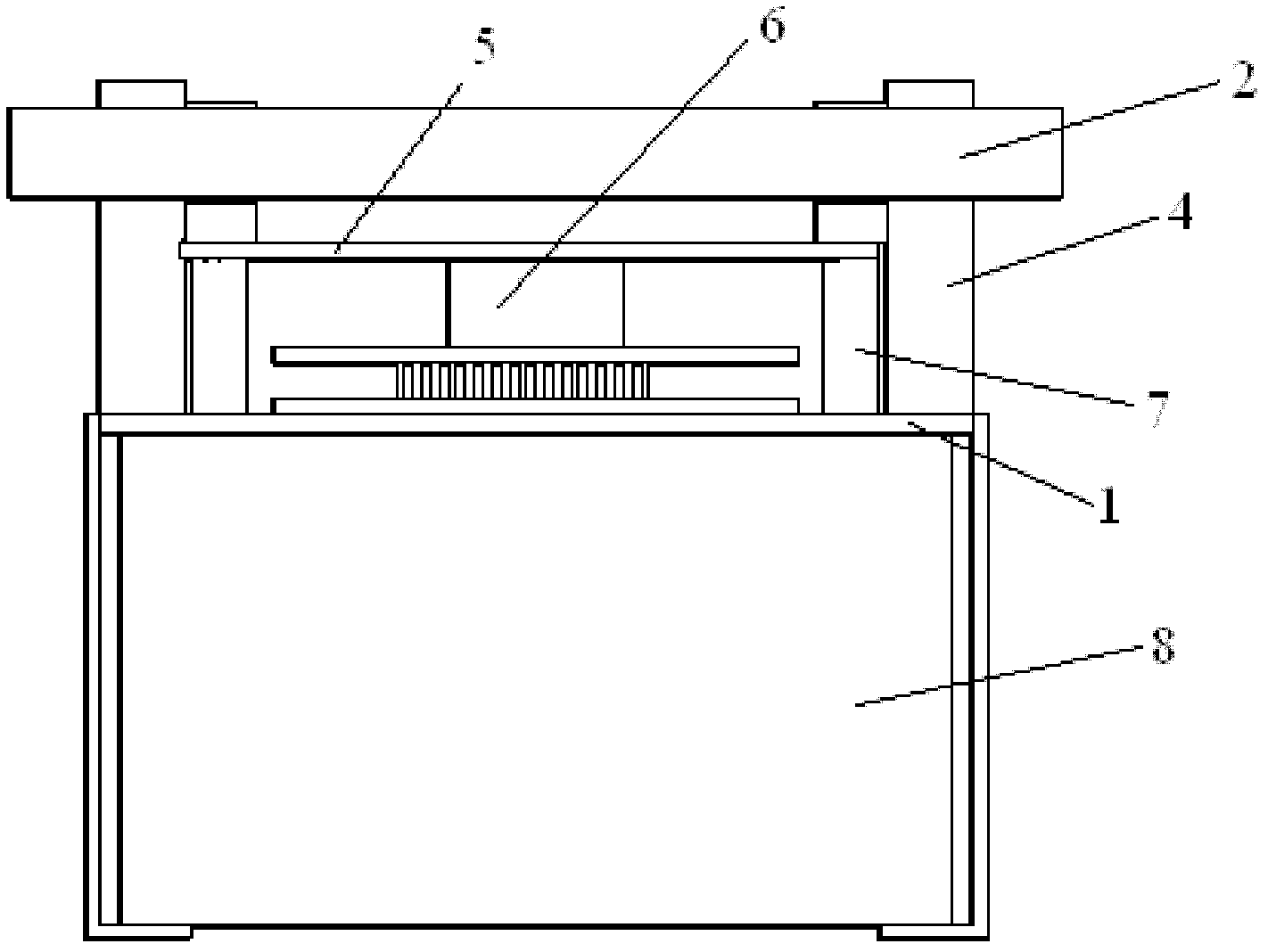 Operating device for integrated circuit board programming and programmer comprising the same