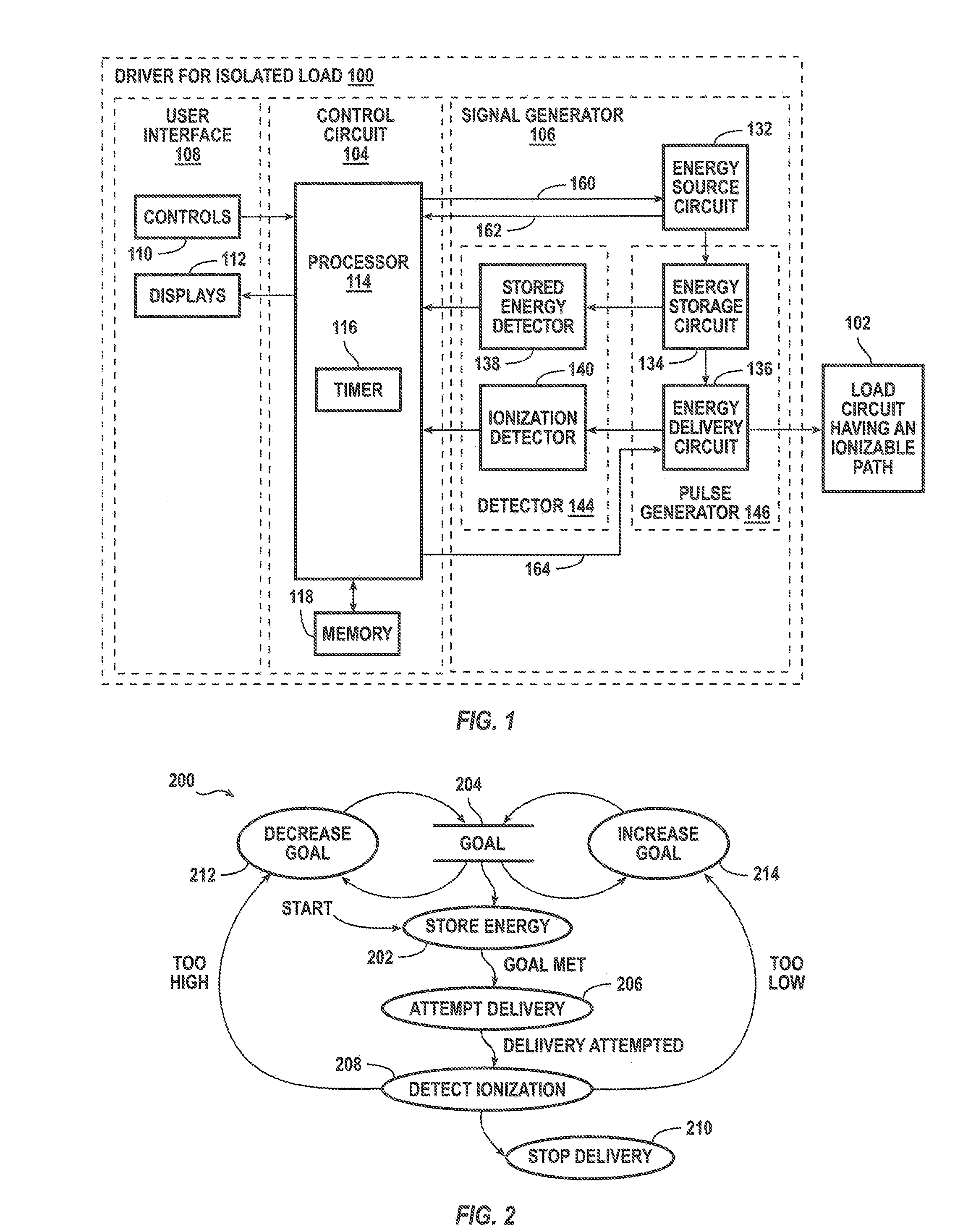 Systems and Methods for ARC Energy Regulation