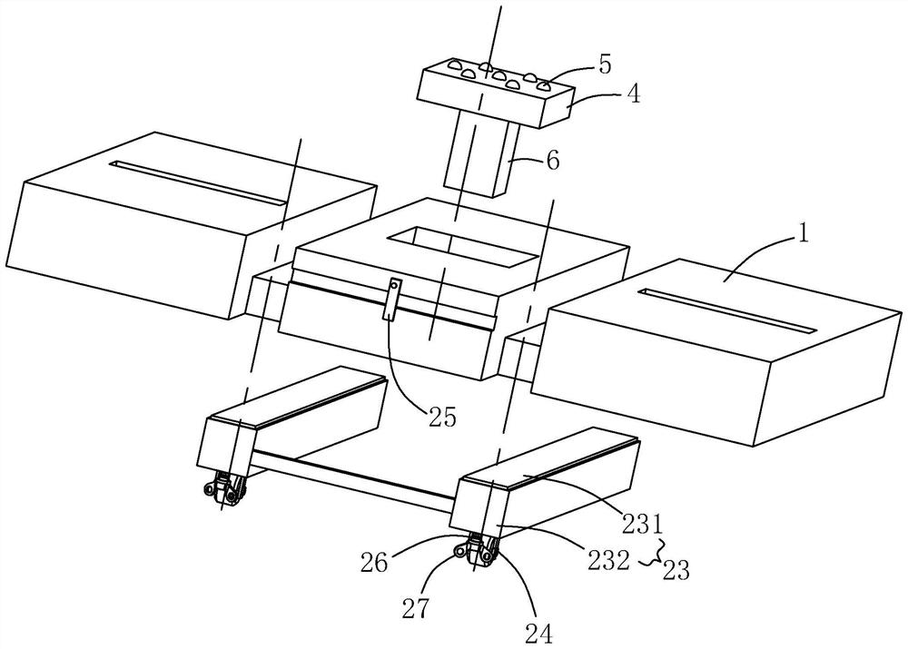 Plate hoisting device for house building construction