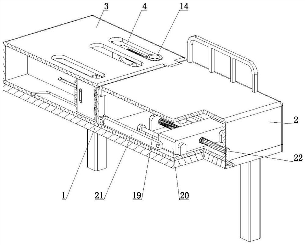 Back knocking device for postoperative nursing of thoracic surgery