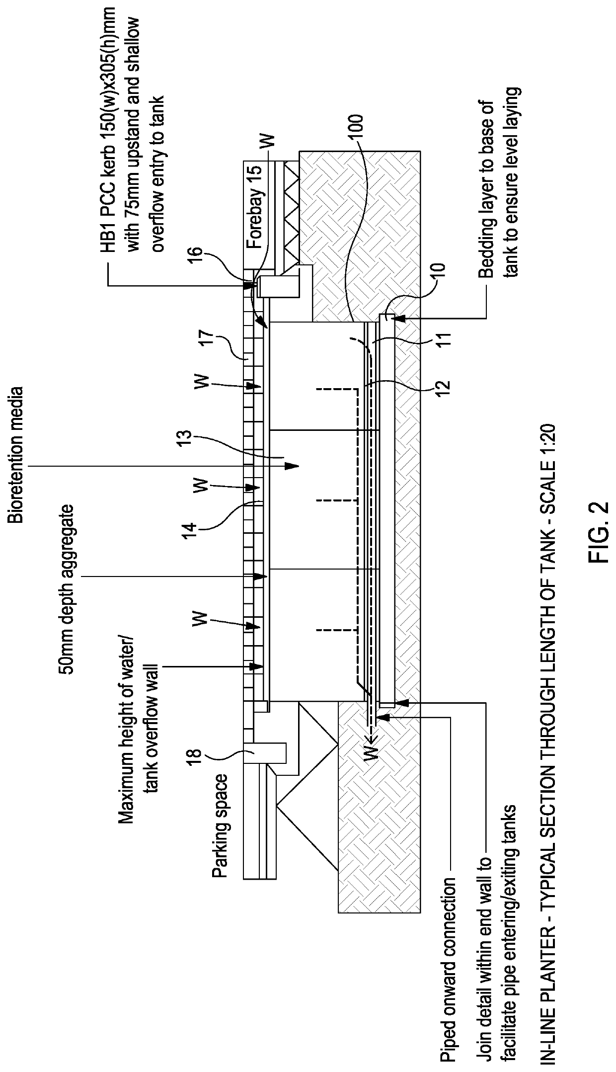 Modular rain garden system