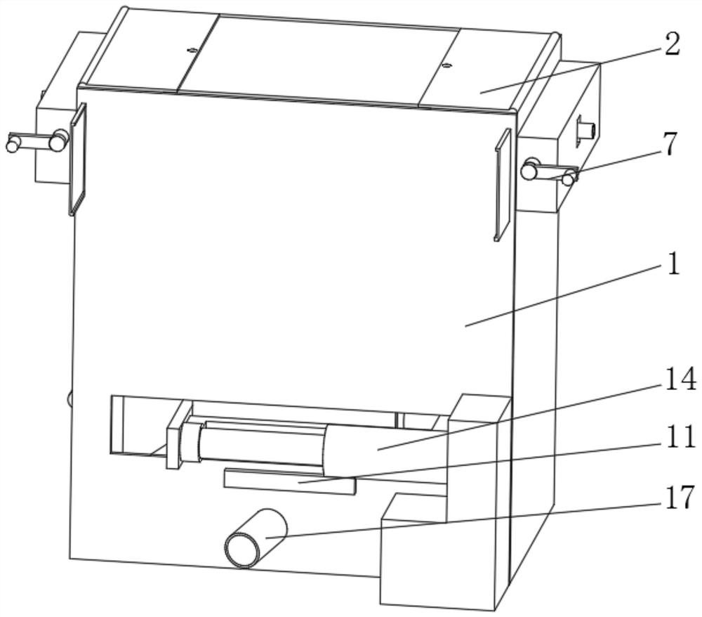 Garbage compression, classification and recovery treatment device