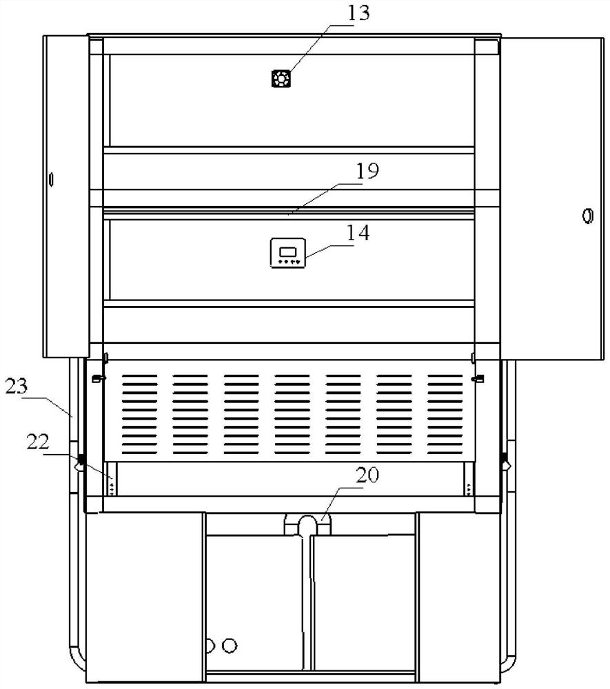 An indoor micro-nano bubble hydroponics device