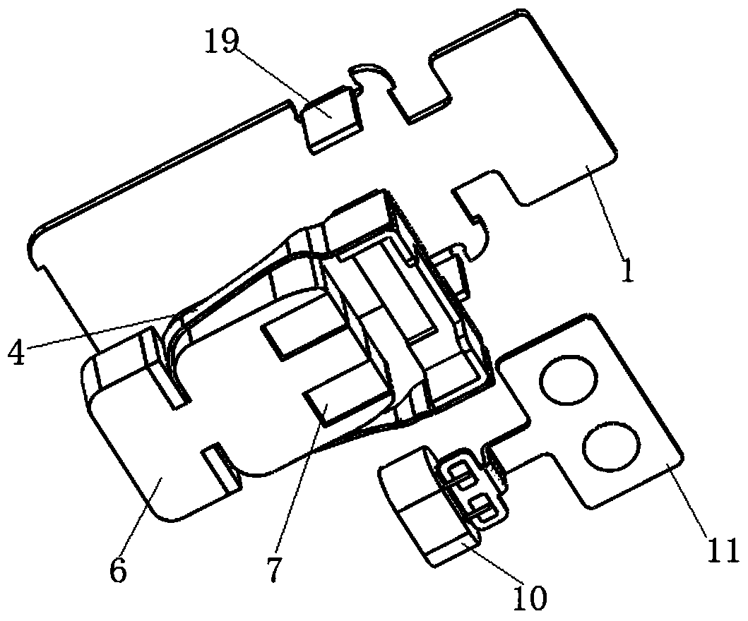 A linear vibrating motor