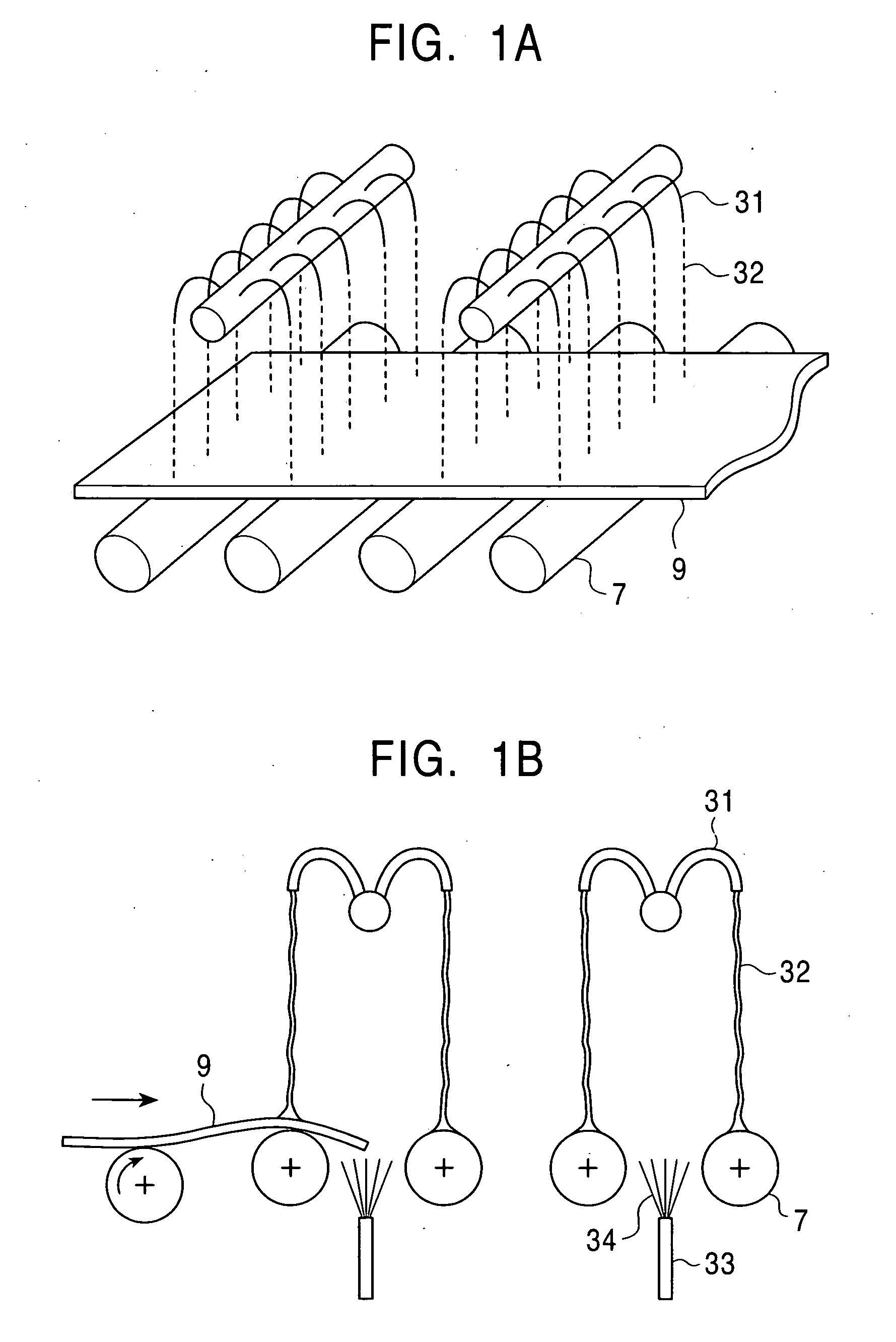 Cooling device, manufacturing method, and manufacturing line for hot rolled steel band