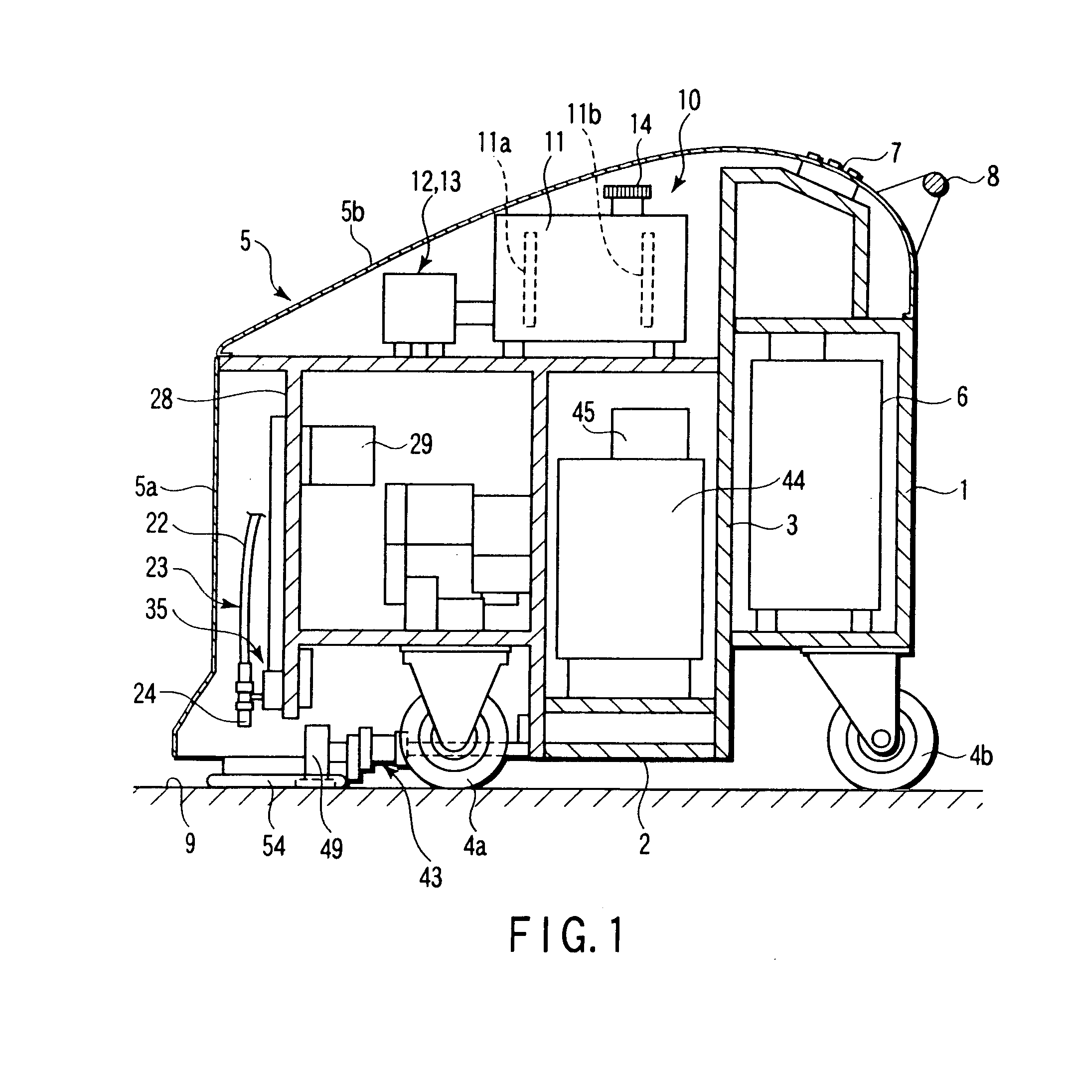 Floor cleaning apparatus